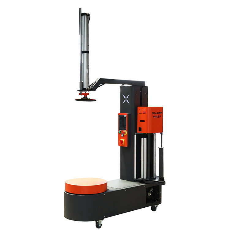 厂家 小黄蜂智能缠绕机小型自动打包缠绕机预拉伸缠绕膜包装机 - 图3