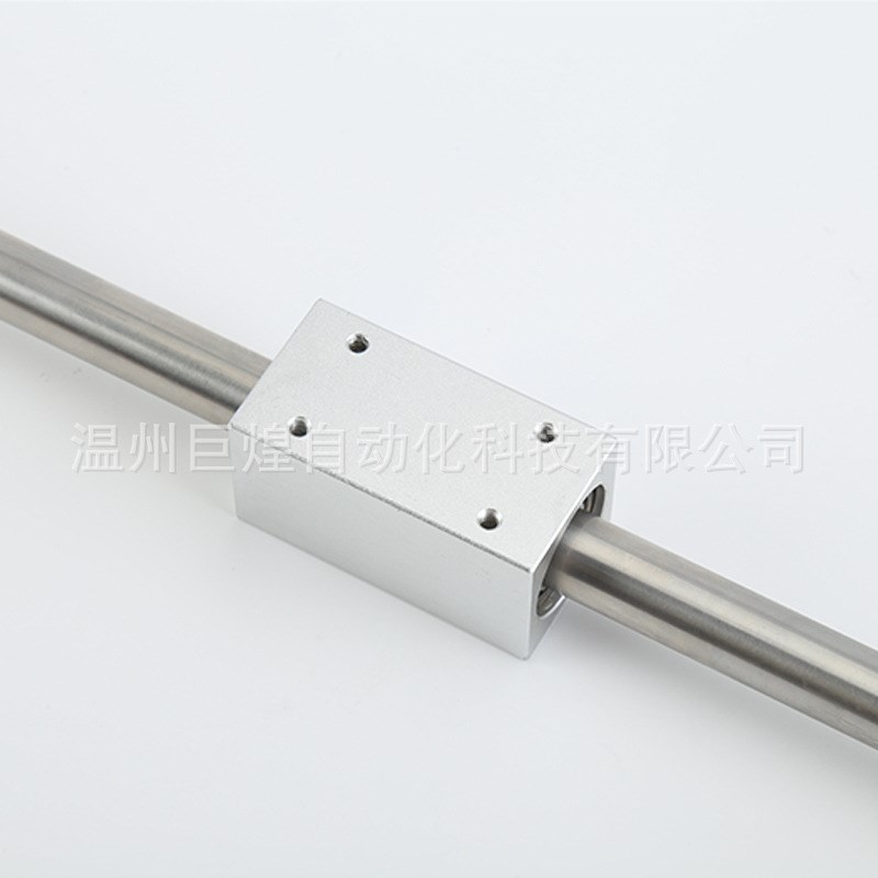 亚德客型气缸RMS磁耦无杆气缸不锈钢机械式行程可调滑块滑台气缸 - 图1