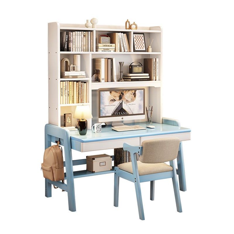 实木书桌学生家用简易写字桌升降课桌椅组合电脑桌学习桌子初中生,淘宝优惠券,粉丝福利购,淘宝优惠卷