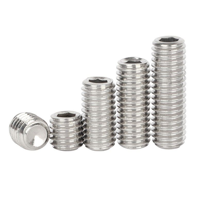 M5 M6 304不锈钢内六角螺丝紧定凹端机米顶丝无头螺钉DIN916 GB80,淘宝优惠券,粉丝福利购,淘宝优惠卷