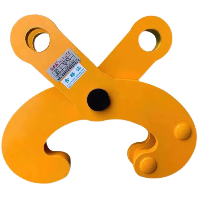 YD轨道夹钳钢轨夹持器YT起重钳火车轨道夹铁轨钢轨吊钳槽钢钢梁夹 - 图3