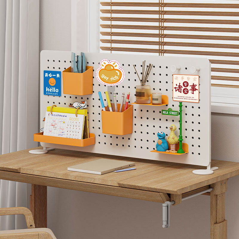 磁吸DIY洞洞板桌上化妆品收纳盒桌面置物架照片墙冰箱贴装饰展示,淘宝优惠券,粉丝福利购,淘宝优惠卷