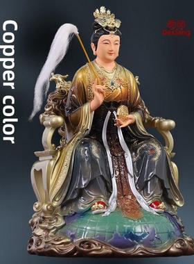 供奉佛寺，九龙和大地母亲雕像，家用树脂佛像，奶奶和元君，大地