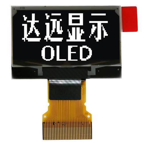 达远 1.3寸单色白光30PIN插接 智能穿戴12864OLED显示屏SH1106G - 图2