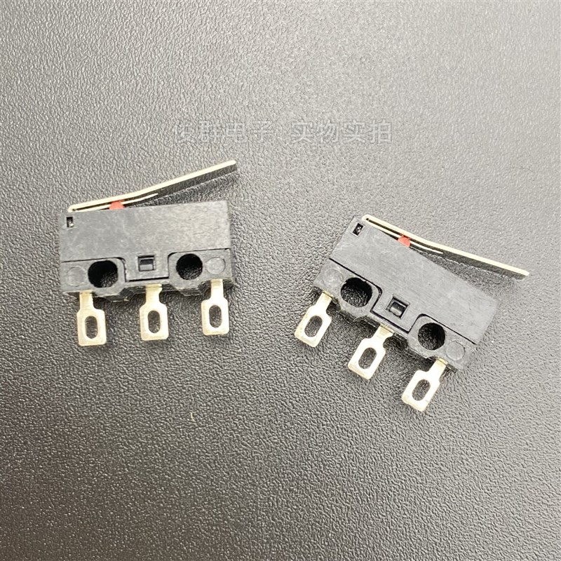 高铭COMAX MS-118405-B小型微动开关行程限位雷蛇罗技鼠标按键3脚 - 图3