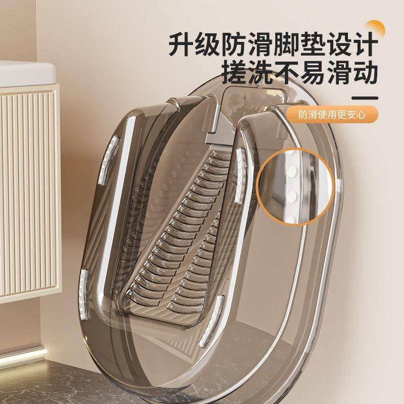 大号洗衣盆带搓衣板一体式家用塑料多功能洗衣桶加厚耐用搓衣大盆,淘宝优惠券,粉丝福利购,淘宝优惠卷