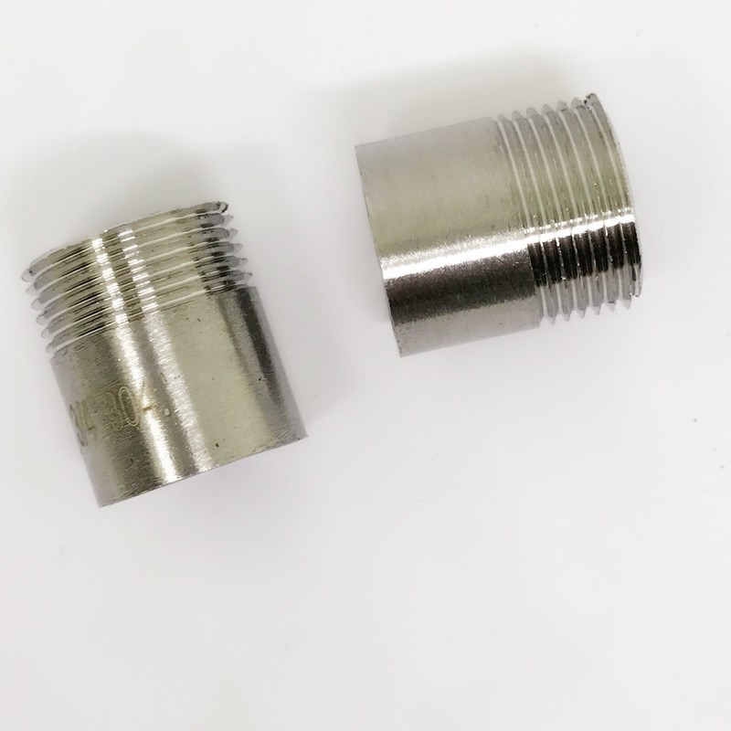 单头丝 304/201/316L不锈钢焊接单头丝 管件丝扣单头接头抛光外丝 - 图1