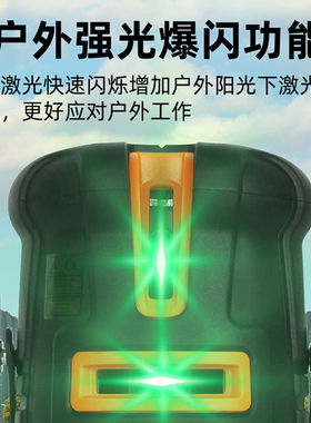 莱赛激光水平仪LSG625S水平仪绿光5线标线仪LD激光管支持斜线抗摔