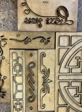 卡纸刻花刀模雕花模具雕花开孔花模内花模具十字绣装裱国画框装饰