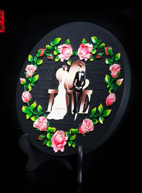 金乌炭雕新房装饰品摆饰卧室创意炭雕工艺品摆件结婚礼物订婚礼物