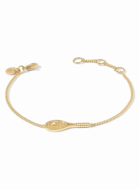 欧美网球拍项链女小众设计吊坠个性锁骨链ins运动项链