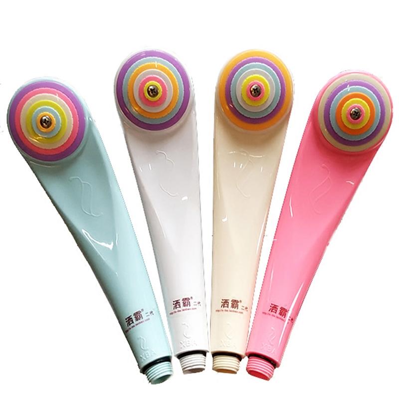 洒霸第二代超强增压超低水压花洒手持淋浴喷头节水不锈钢软管吸盘 - 图3