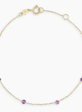 欧美爆款多巴胺波西米亚小众米珠手链高级镀真金保色饰品