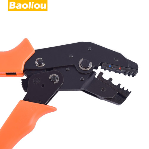 SN-02WF2C多功能剥线钳压线钳冷压端子钳棘轮式快速电工夹线钳子 - 图1