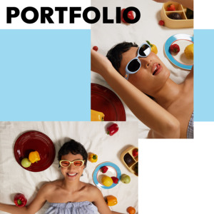 PORTFOLIO出界 POP泡泡镜系列彩色猫眼墨镜秋冬穿搭搭配防uv蓝光