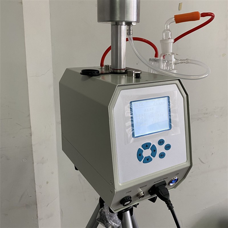 气溶胶采样器 液体冲击式微生物玻璃冲击瓶捕集装置空气采样器 - 图2