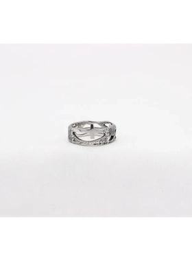 r1803 饰品 欧美个性复古十字架男士钛钢戒指