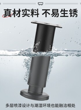 可调节支撑脚家具沙发脚茶几伸缩柜脚床腿桌腿电视柜支撑柱加增高
