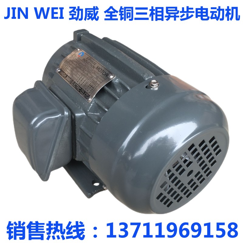 JIN WEI(劲威) LIXIANG(力象)三相马达电机 0.37KW~30KW-2极卧式 - 图0
