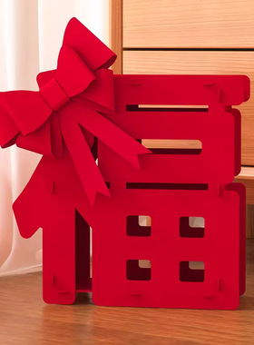 新年装饰品春节氛围布置场景过年立体福字摆件商场店铺橱窗装饰