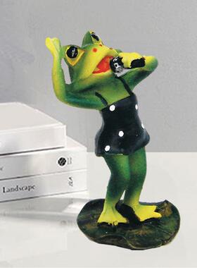 青蛙乐队摆件雕像音乐树脂工艺品礼品饰品居家摆件装饰音乐会礼品