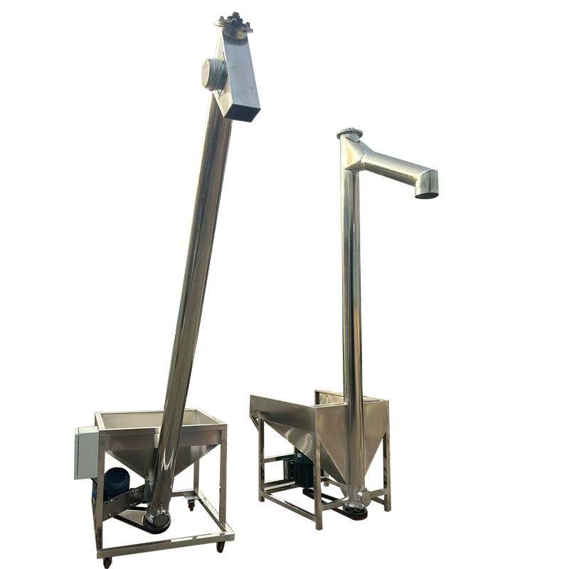 不锈钢管式输送机塑料颗粒加料食品粉末垂直绞龙提升螺旋上料机,淘宝优惠券,粉丝福利购,淘宝优惠卷