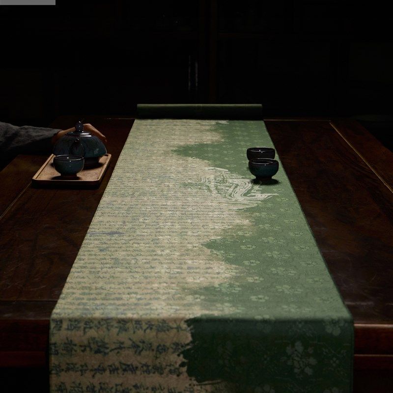 伊奇帕中国覆古桌t旗茶垫长茶几高档防水茶几垫,淘宝优惠券,粉丝福利购,淘宝优惠卷