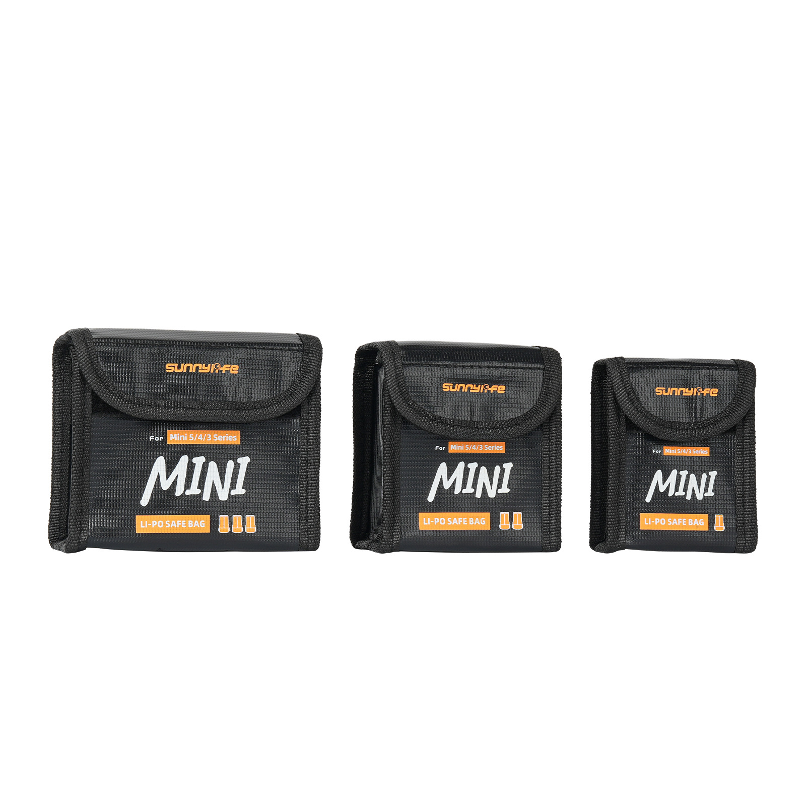 Sunnylife适用大疆 Mini 5/4 Pro电池防爆袋锂电安全收纳包Mini 3阻燃保护防爆收纳包防尘保护电池包 - 图3