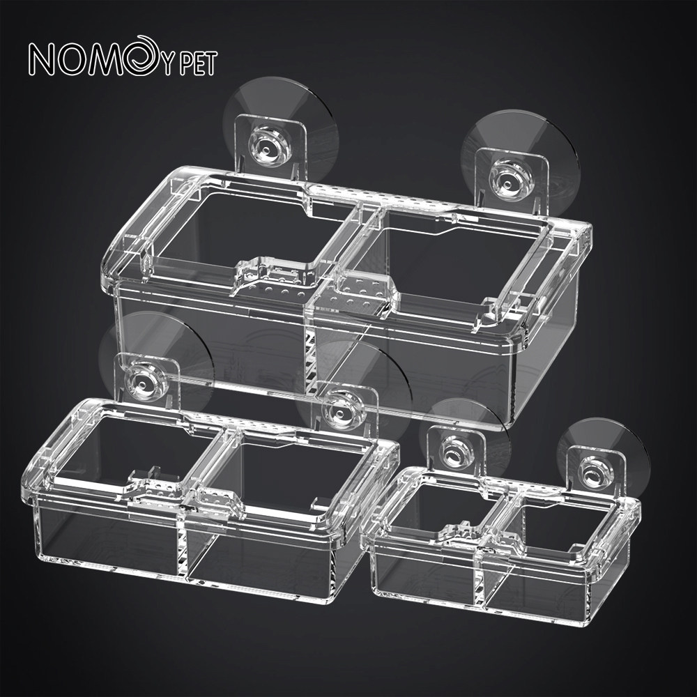 诺摩爬宠吸盘食盆水盆食碗防翻守宫蜥蜴乌龟睫角喂食器悬浮食盒,淘宝优惠券,粉丝福利购,淘宝优惠卷