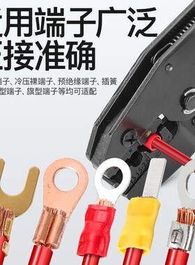 压线钳钳口模块SN/LY/HS手压钳头VE/OT/UTSV/RV接线端子钳压头