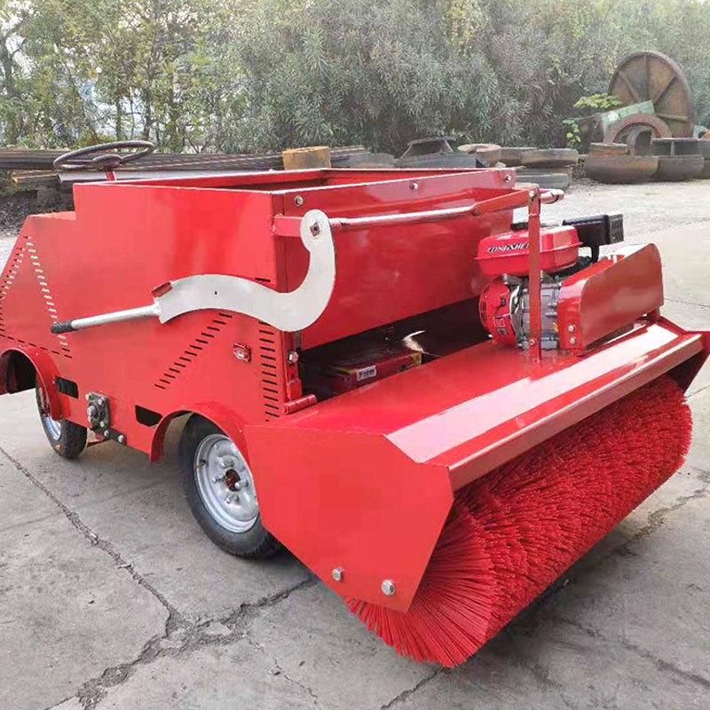 厂家定制座驾式草坪充砂梳理机 四轮汽油柴油电动充砂刷草一体机,淘宝优惠券,粉丝福利购,淘宝优惠卷