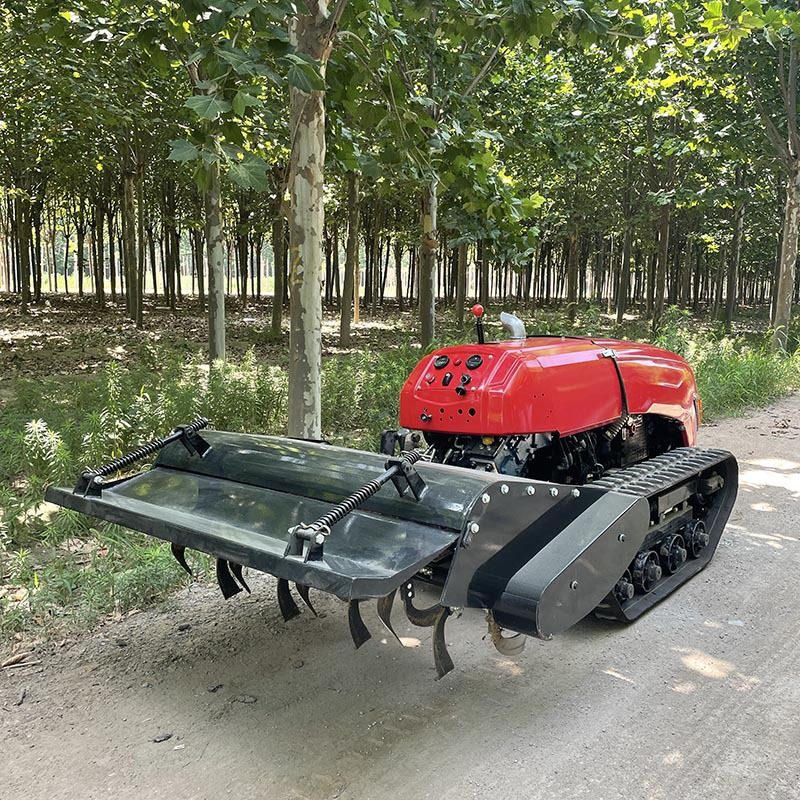 遥控果园小型遥控微耕机覆带式柴油旋耕机一机多用履带式微耕机,淘宝优惠券,粉丝福利购,淘宝优惠卷