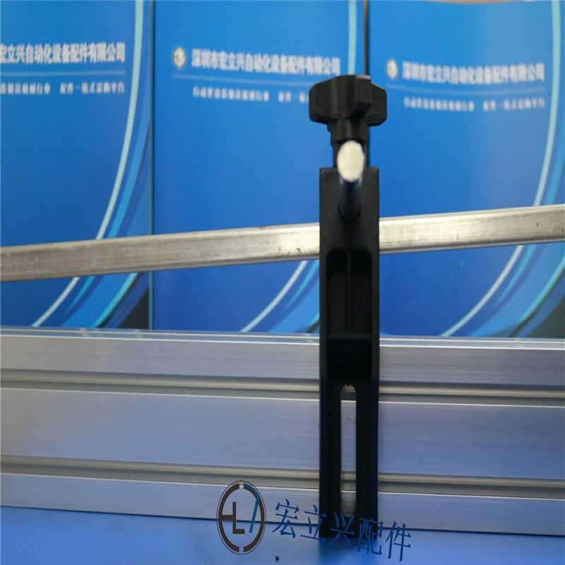 HS0084X-FD小支架含方单夹杆 固定护栏支架 饮料流水线护栏配件,淘宝优惠券,粉丝福利购,淘宝优惠卷