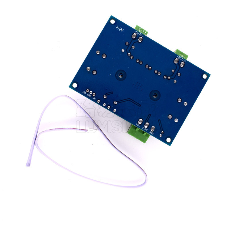 High-power digital power amplifier board TPA3116D2 chassis dedicated to plug-in 5-28V output 120W