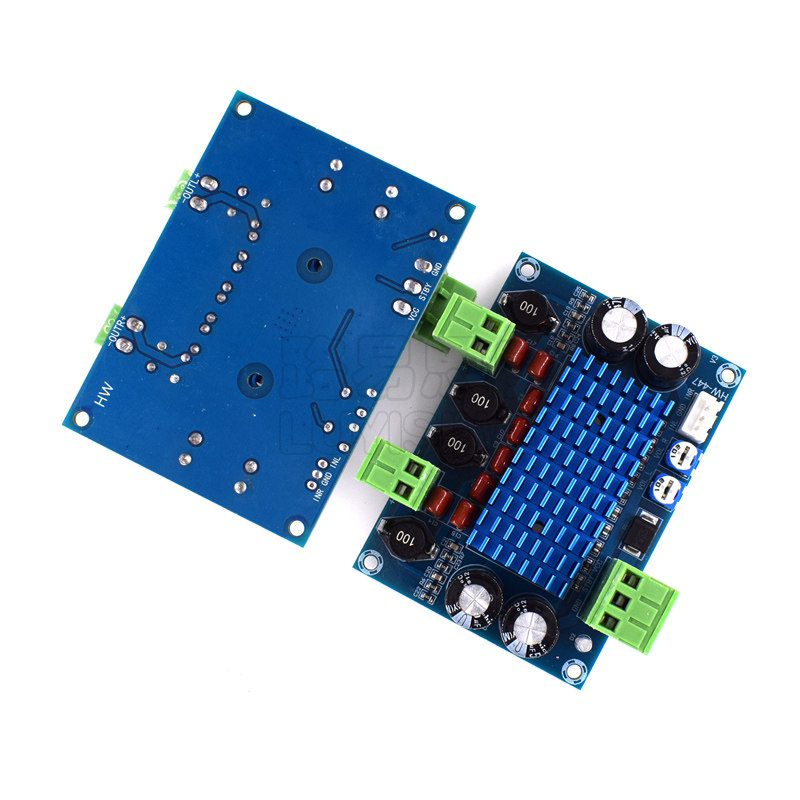 High-power digital power amplifier board TPA3116D2 chassis dedicated to plug-in 5-28V output 120W