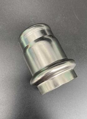 不锈钢卡压堵头管帽 薄壁不锈钢卡压式管件304卡压式水管配件接头