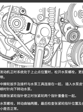 克凯越爱唯欧赛欧乐驰乐风水泵轮工具正时皮带调整扳手41mm46mm