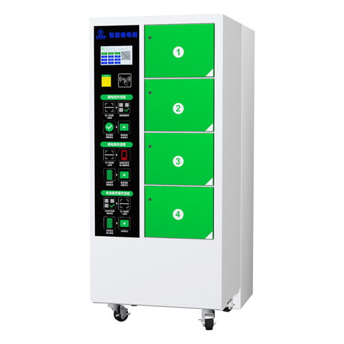 4仓智能共享充换电柜水消防换电柜温度防护防爆防火电池租赁平台 - 图2