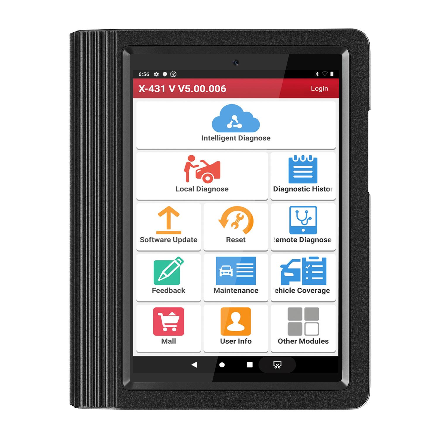 元征 X431 V汽车检测仪汽车故障诊断仪解码器外贸多语言obd - 图3