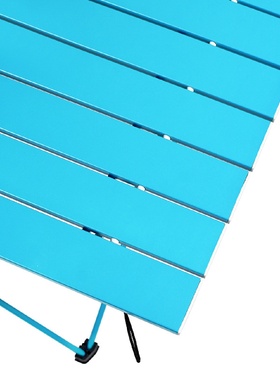 户外桌折叠桌铝合金烧烤桌户外便携式野餐桌自驾野营铝板桌