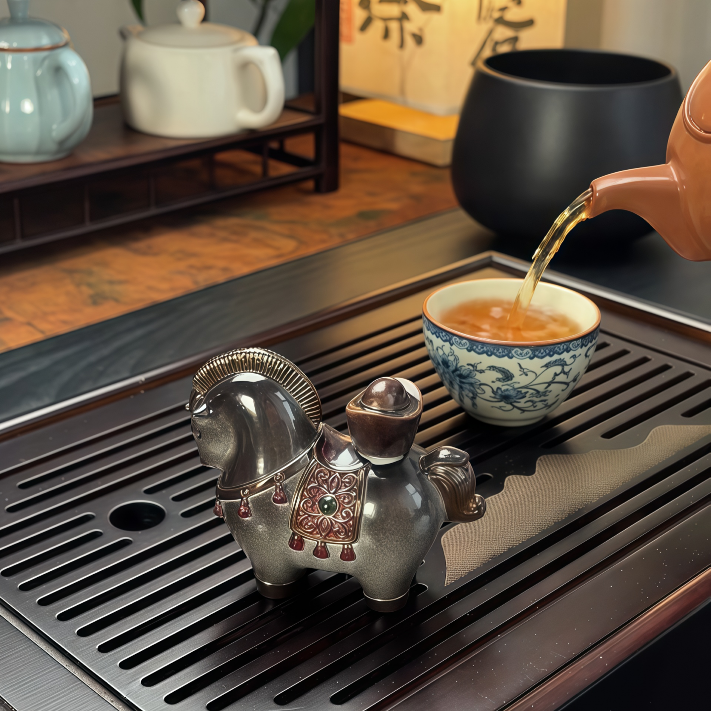 马上有钱茶宠小摆件可变色茶桌台招财装饰品送给老外实用创意礼物,淘宝优惠券,粉丝福利购,淘宝优惠卷