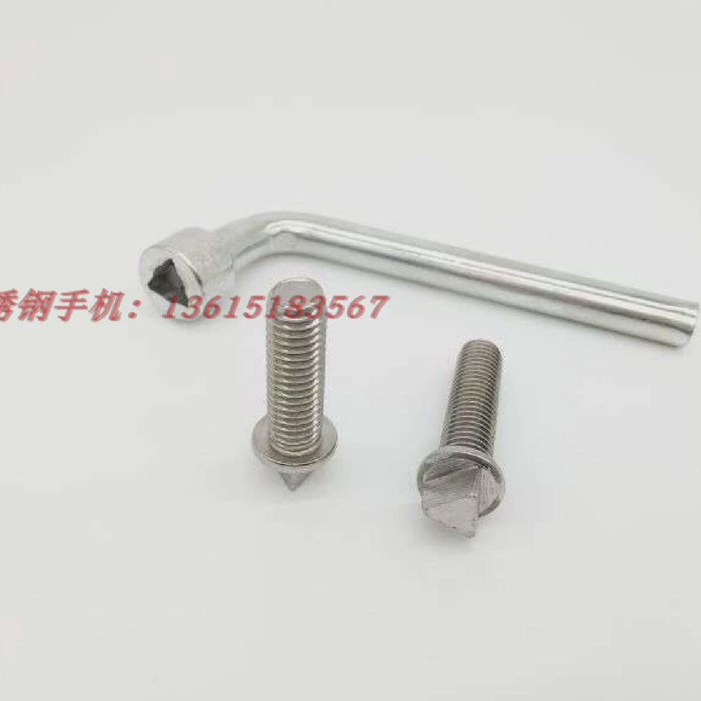 304 stainless steel triangle anti-theft screw street light electrical box chassis guardrail bolt M6M8M10*20x30x50