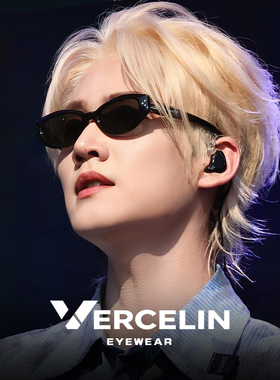 周柯宇同款gm黑色猫眼墨镜男女款