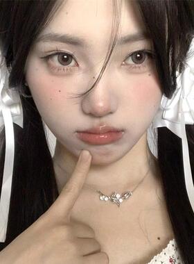蝴蝶结发夹飘带夹子头饰森系少女双马尾对夹洛丽塔lolita发饰头饰