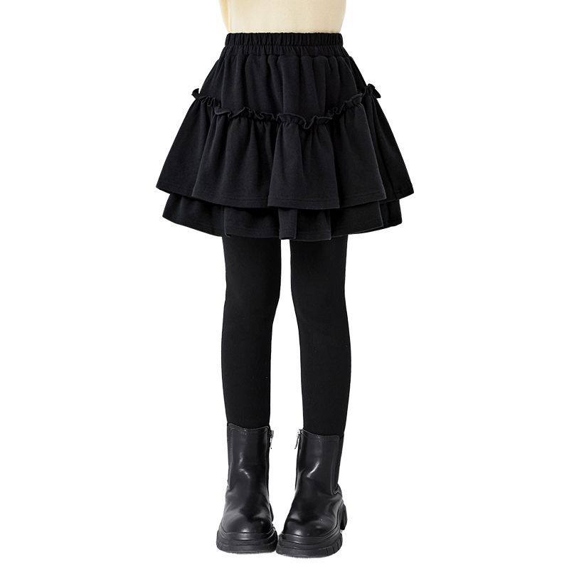 女童加绒打底裤冬季新款儿童假两件裙裤外穿中大童一体绒加厚裤裙,淘宝优惠券,粉丝福利购,淘宝优惠卷