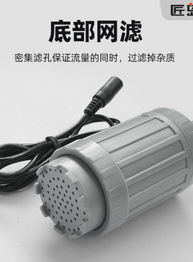 匠岛田电动柴油抽油泵 12v24伏无刷小型抽水泵浦车载自吸静音抽油
