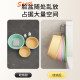 Washbasin storage rack Household bathroom bathroom without punching storage rack Washbasin hook tool wall-mounted
