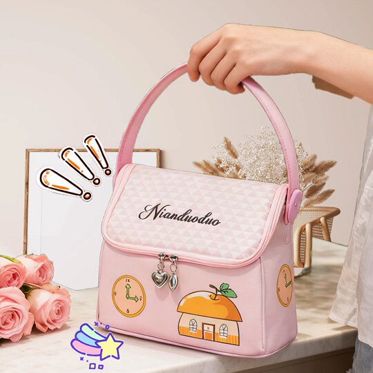 Nianduoduo small house large capacity makeup bag