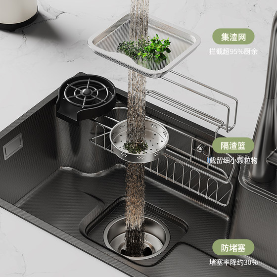 Multifunctional Japanese style sink large single bowl 304 stainless steel