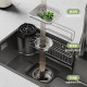 Multifunctional Japanese style sink large single bowl 304 stainless steel